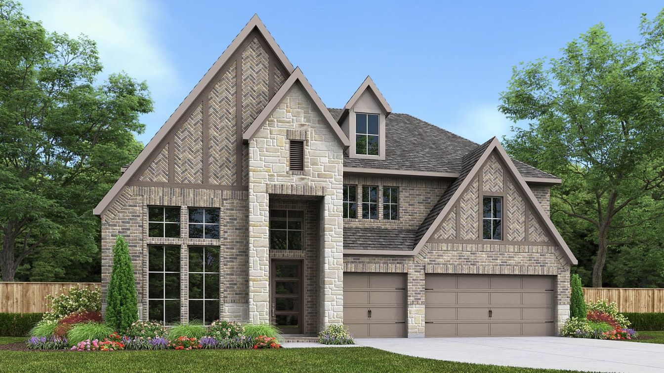 Attached, Exterior, Facade, Brick Facade, Brick Traditional