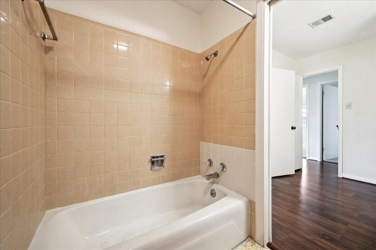 Bathroom, Interior, Wood Texture Flooring