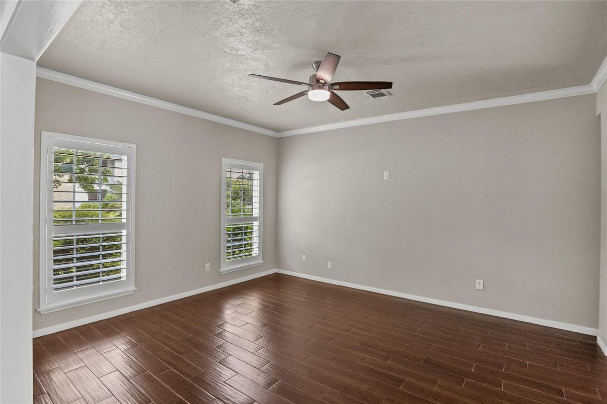 Empty room, Interior, Wood Texture Flooring