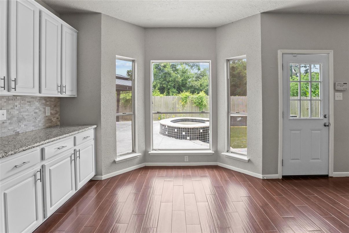 Empty room, Interior, Wood Texture Flooring