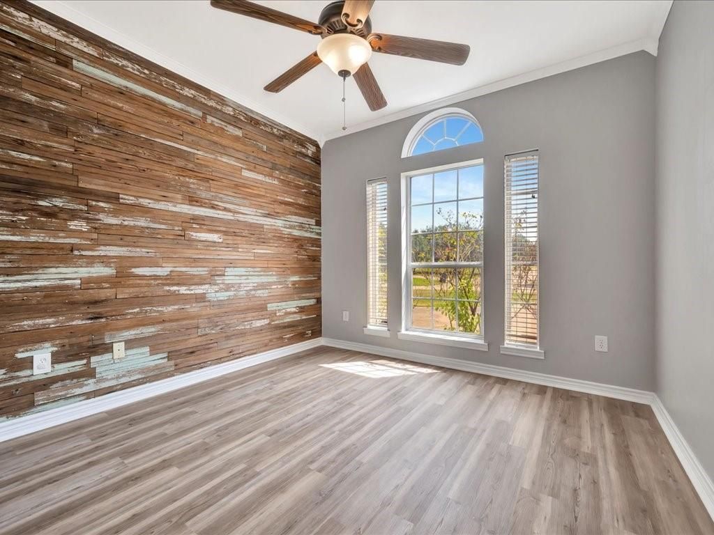 Empty room, Interior, Wood Texture Flooring, Wooden Walls