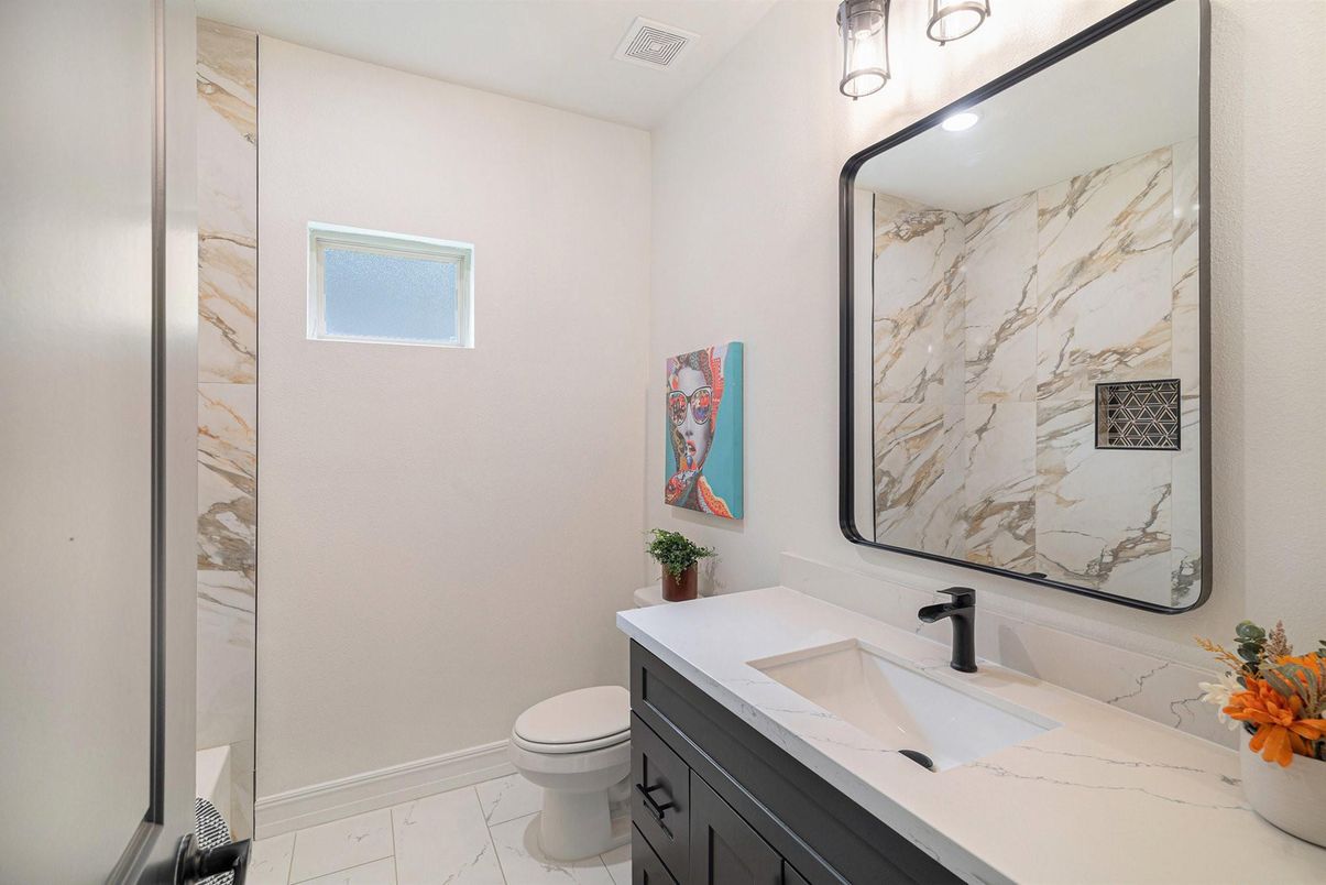 Bathroom, Interior, Marble, Marble Walls