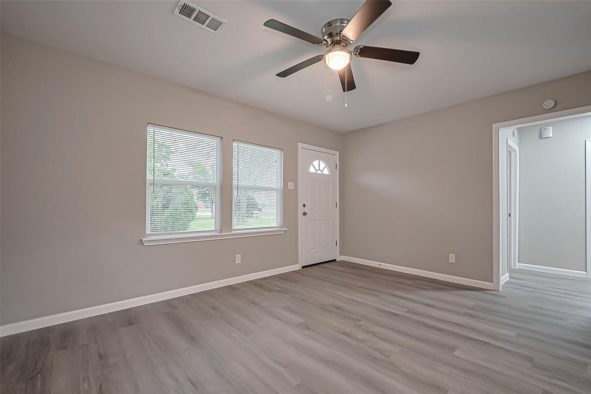 Empty room, Interior, Wood Texture Flooring