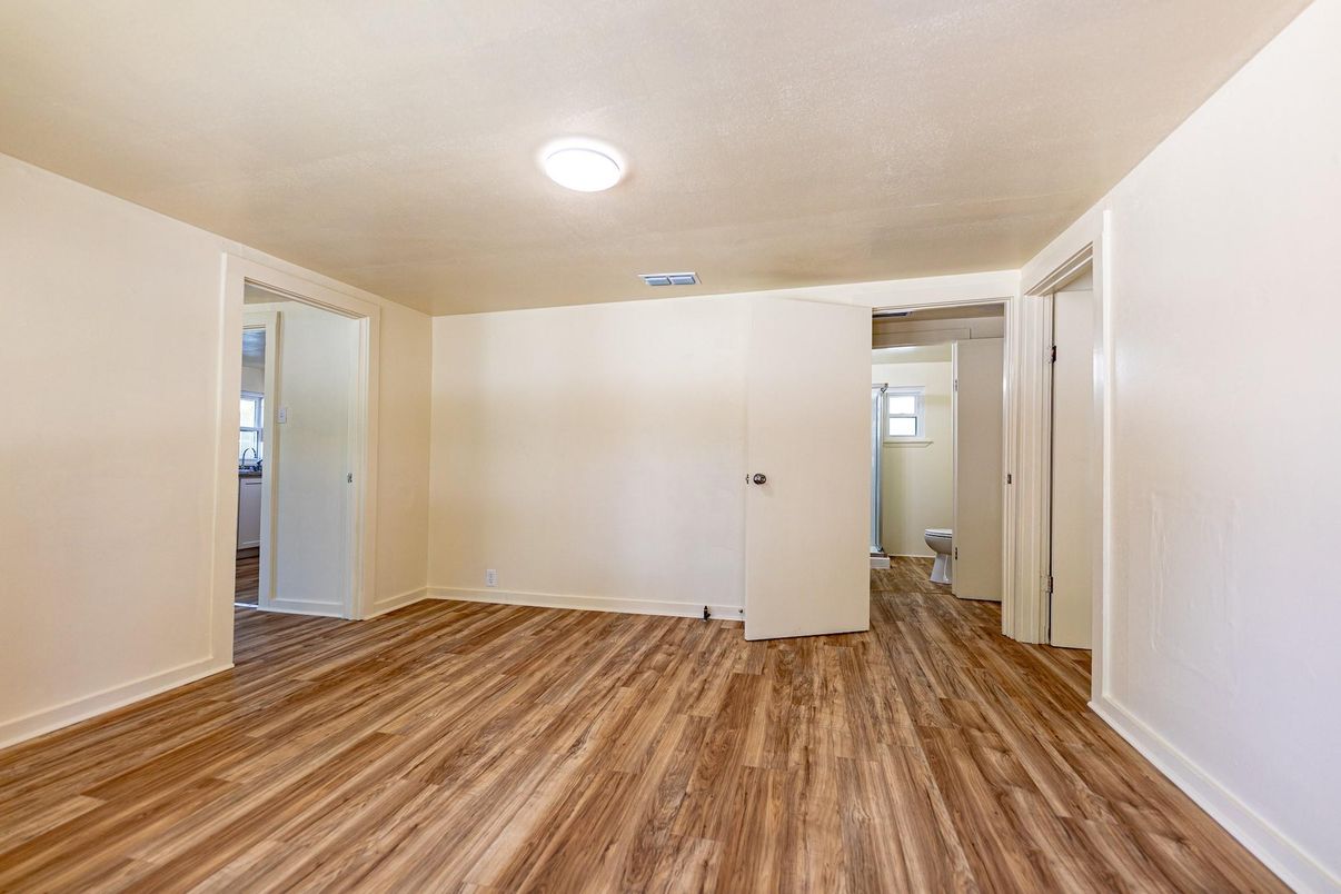 Empty room, Interior, Wood Texture Flooring