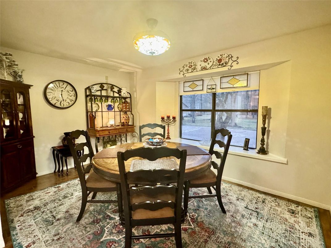 Dining room, Interior, Wood Texture Flooring