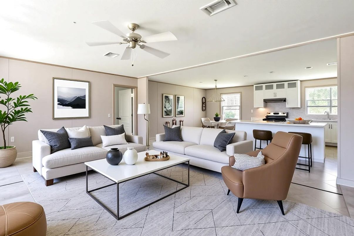 Dining room, Interior, Kitchen, Living room, Pendant Lights, Recessed Lighting, Stainless Steel Appliances