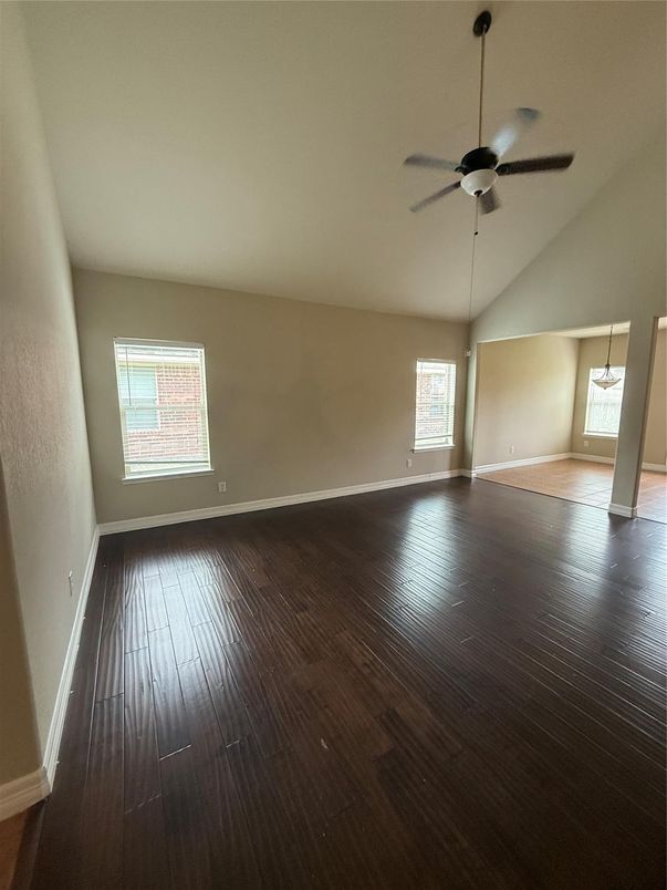 Empty room, Interior, Wood Texture Flooring