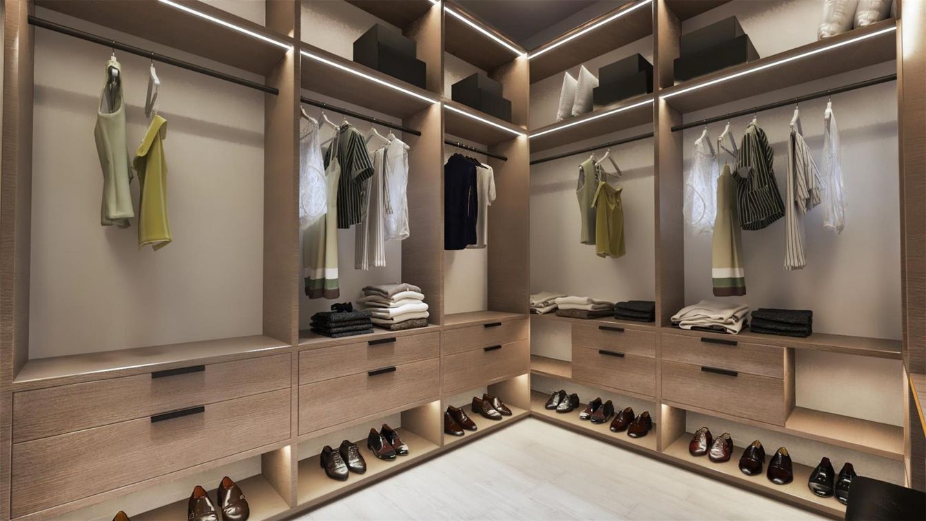 Interior, Walk-in Closets