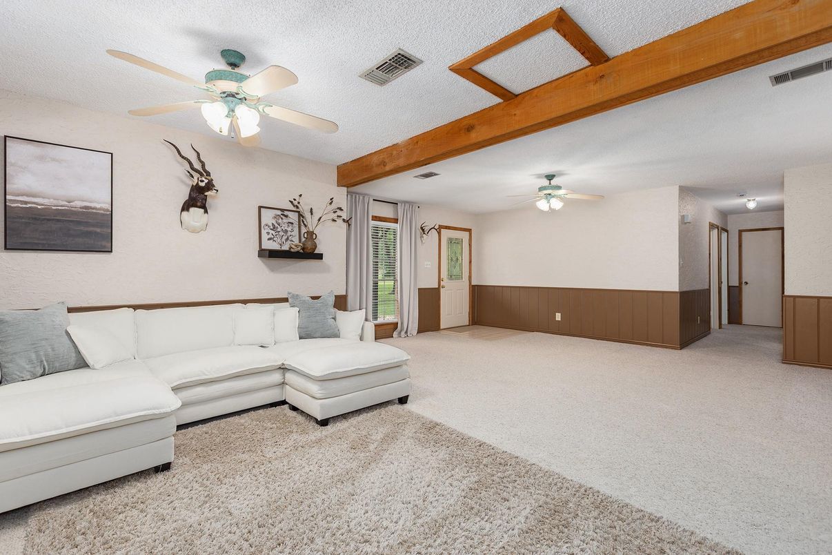 Interior, Wooden Beams
