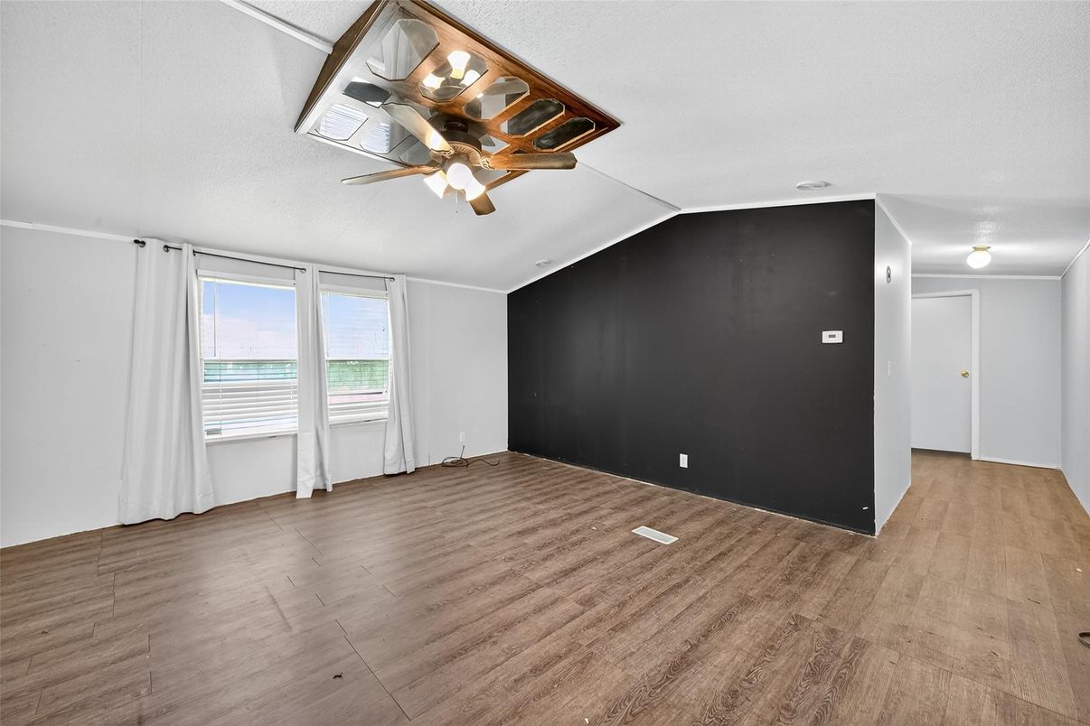 Empty room, Interior, Wood Texture Flooring