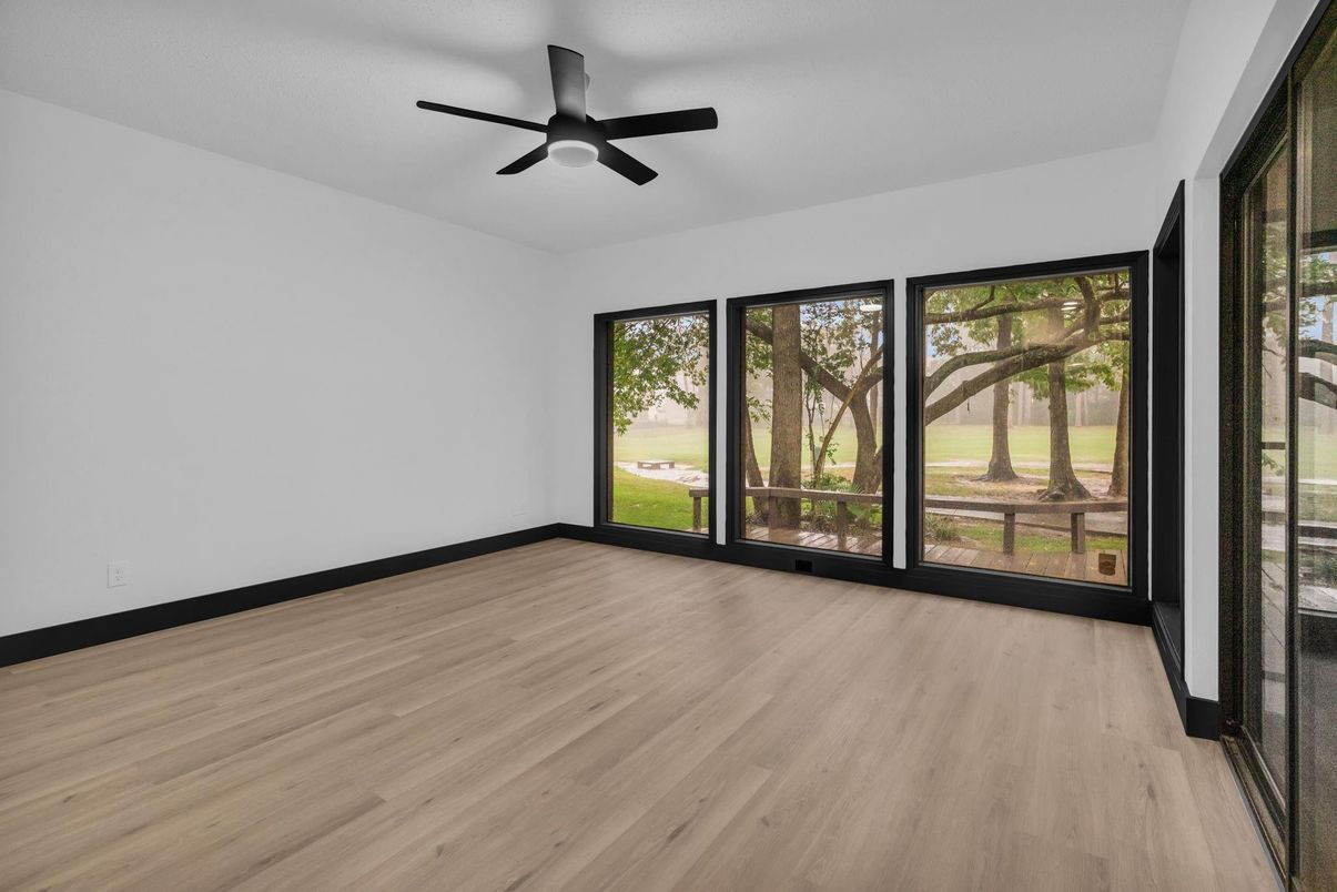 Empty room, Interior, Wood Texture Flooring