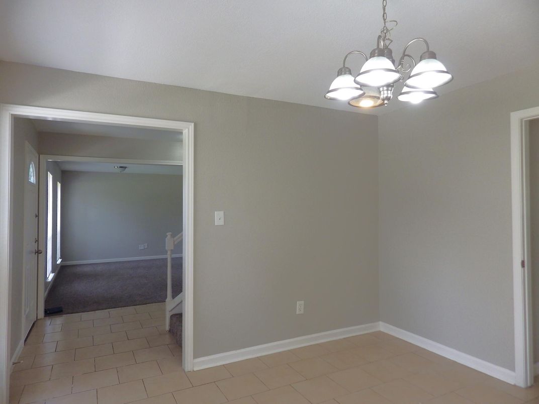 Chandelier, Empty room, Interior