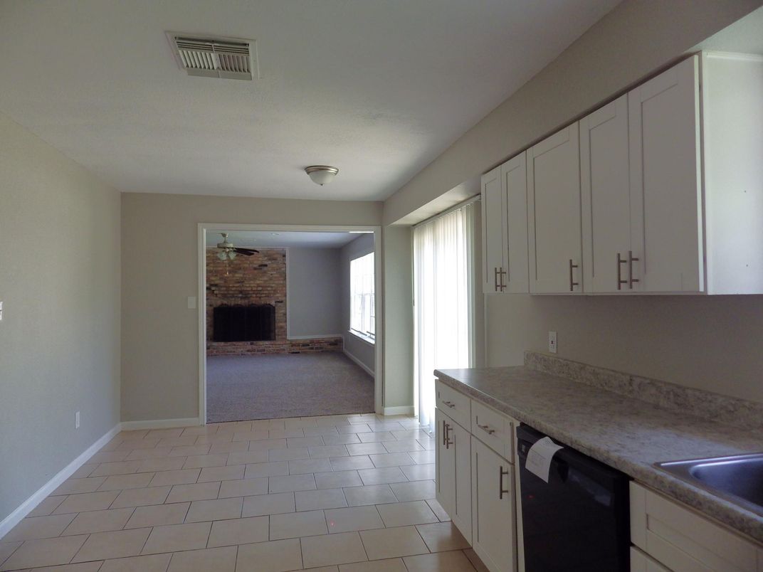 Empty room, Fireplace, Interior, Kitchen, Stone Walls