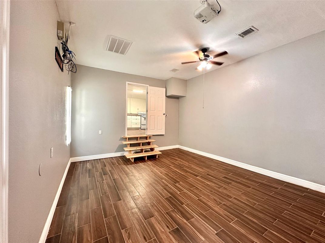 Empty room, Interior, Wood Texture Flooring
