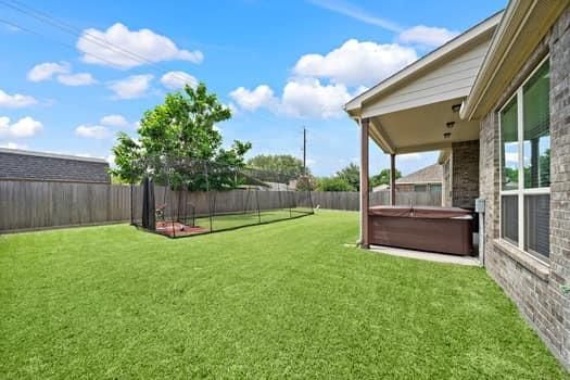 Backyard, Exterior, Hot Tub