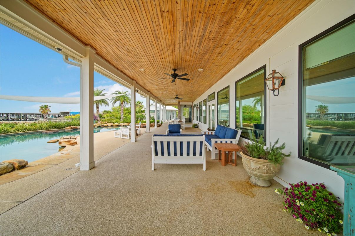 Exterior, Pool, Wooden Ceilings