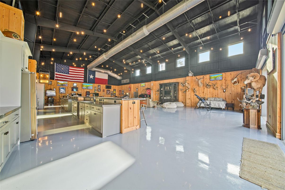 Interior, Kitchen, Wooden Walls