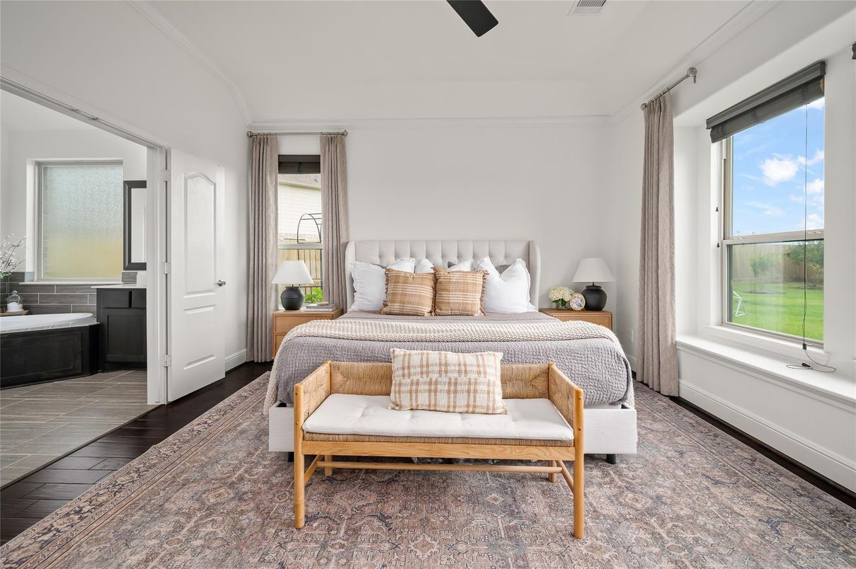 Bathroom, Bedroom, Interior, Wood Texture Flooring