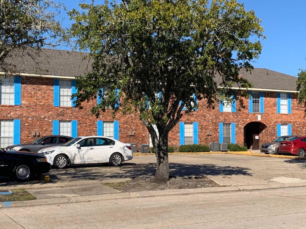 Exterior, Facade, Brick Facade, Condo Building