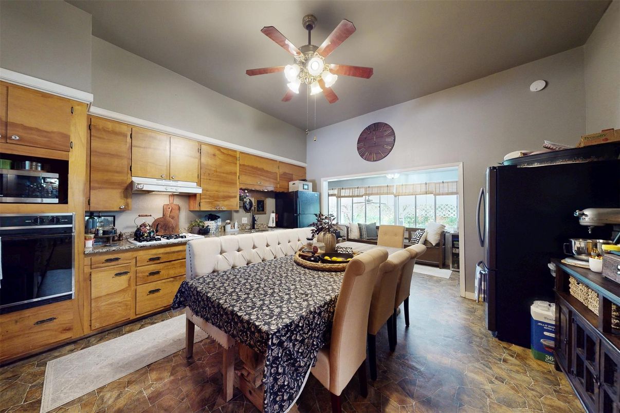 Dining room, Interior, Kitchen