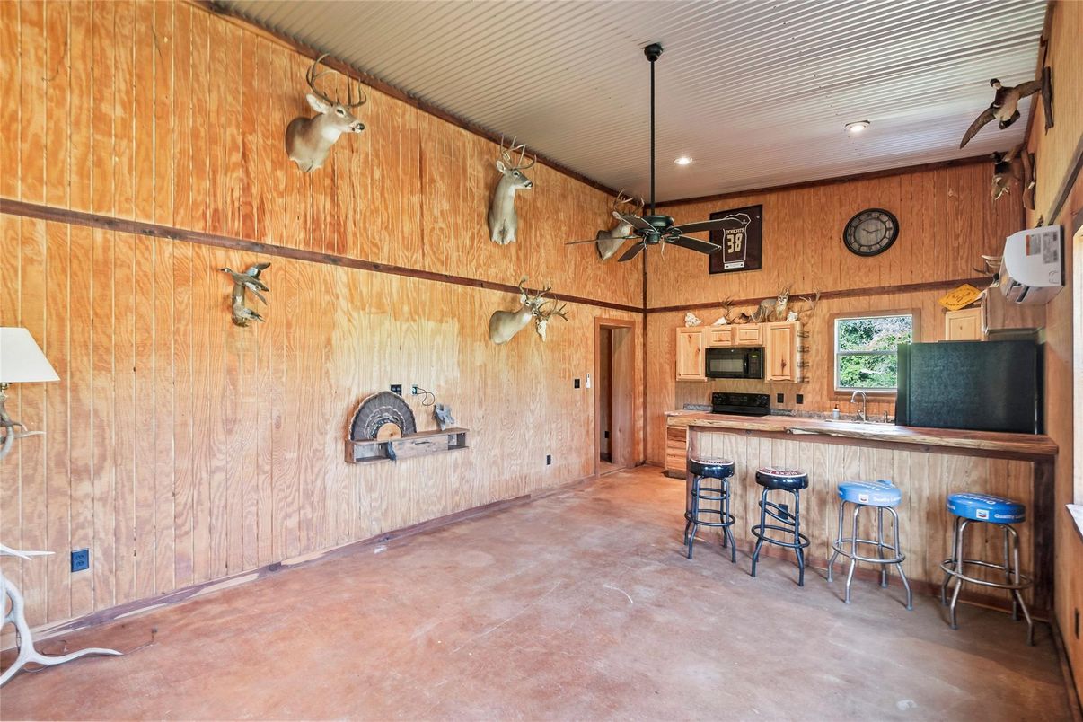 Interior, Recessed Lighting, Wooden Walls