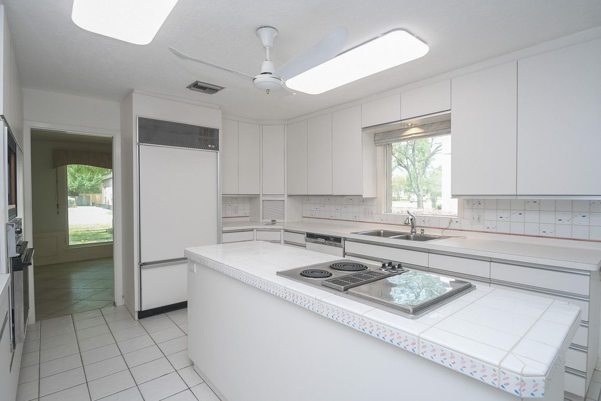 Interior, Kitchen, Tile Countertops