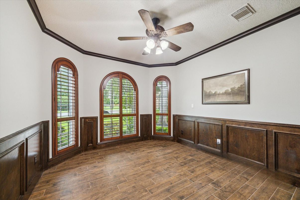 Empty room, Interior, Wood Texture Flooring