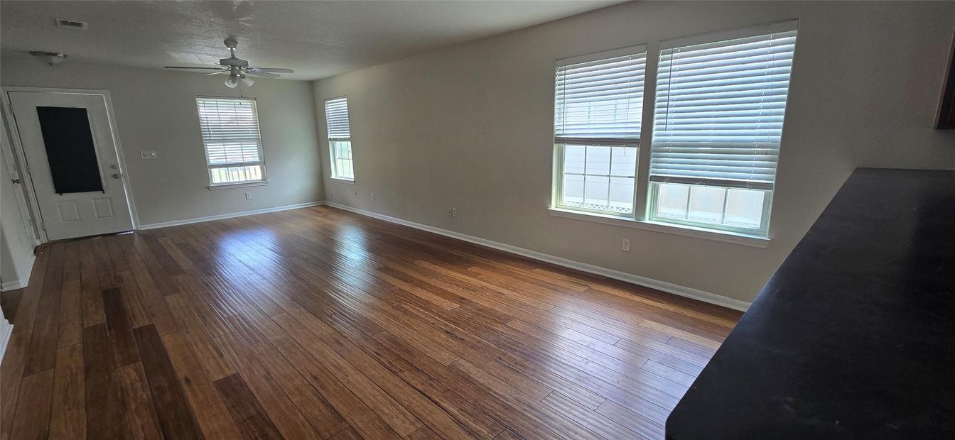 Empty room, Interior, Wood Texture Flooring