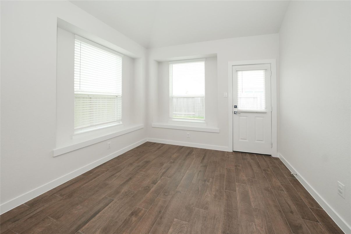 Empty room, Interior, Wood Texture Flooring