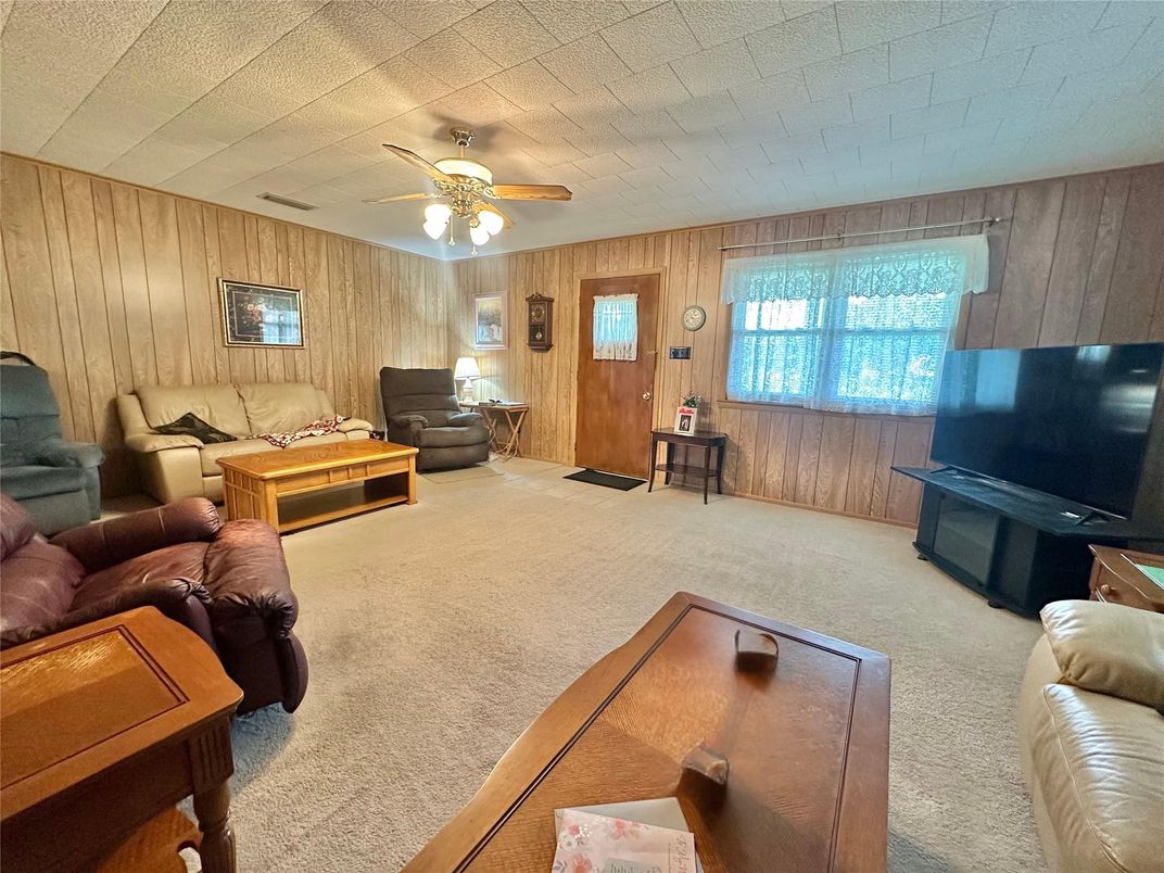 Interior, Living room, Wooden Walls