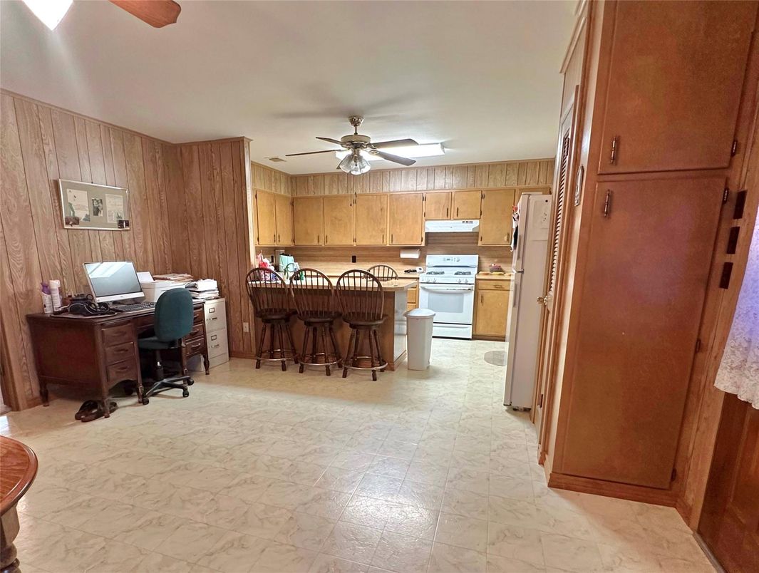 Interior, Kitchen, Marble, Wooden Walls