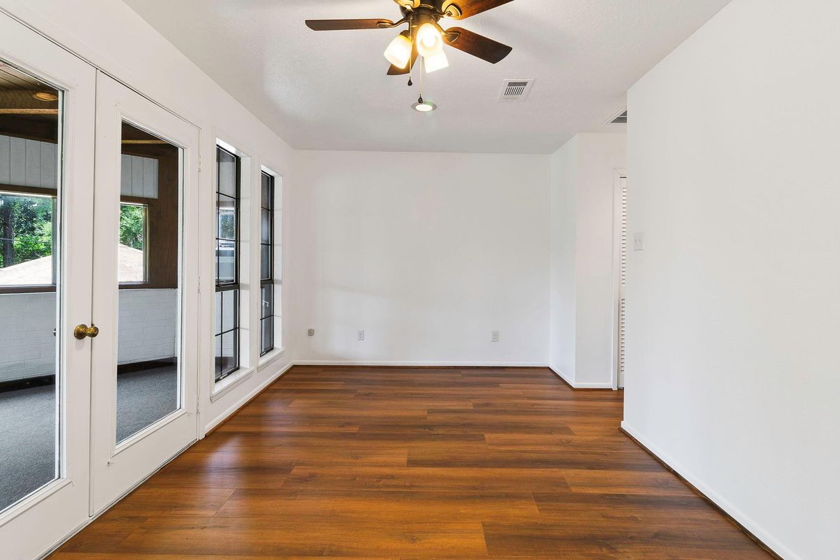 Empty room, Interior, Wood Texture Flooring