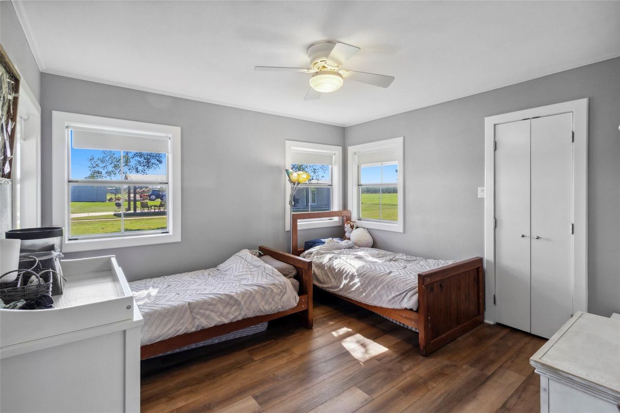 Bedroom, Interior, Water, Wood Texture Flooring
