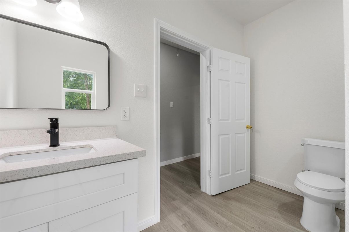 Bathroom, Interior, Wood Texture Flooring