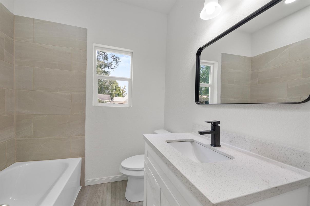 Bathroom, Interior, Wood Texture Flooring