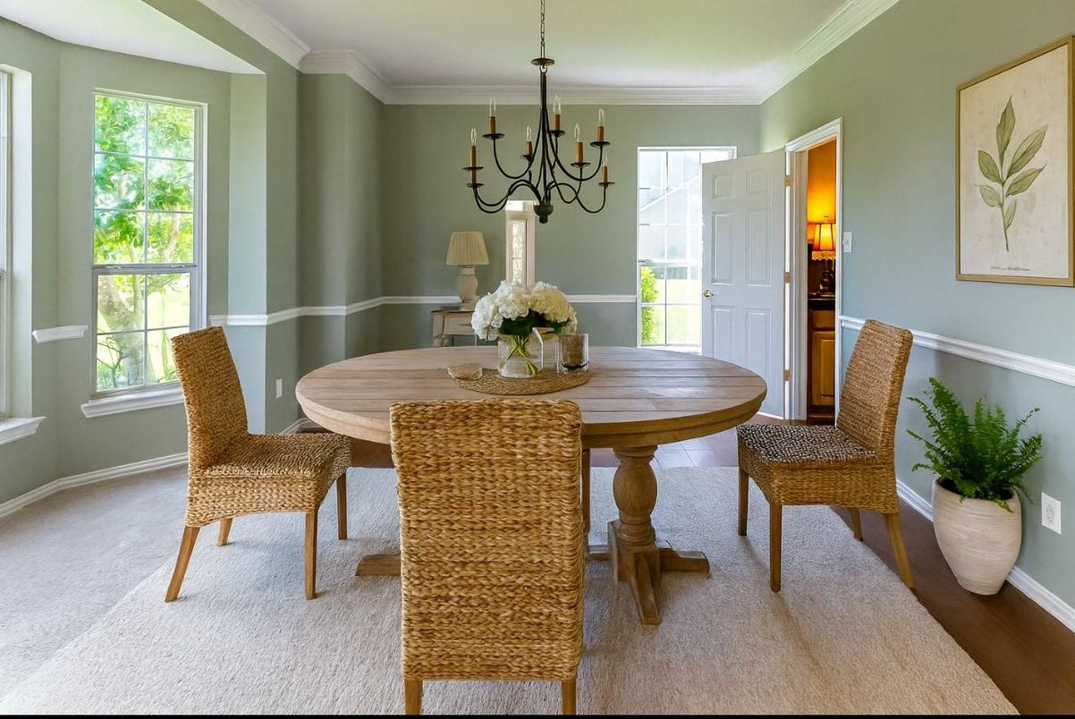 Chandelier, Dining room, Interior