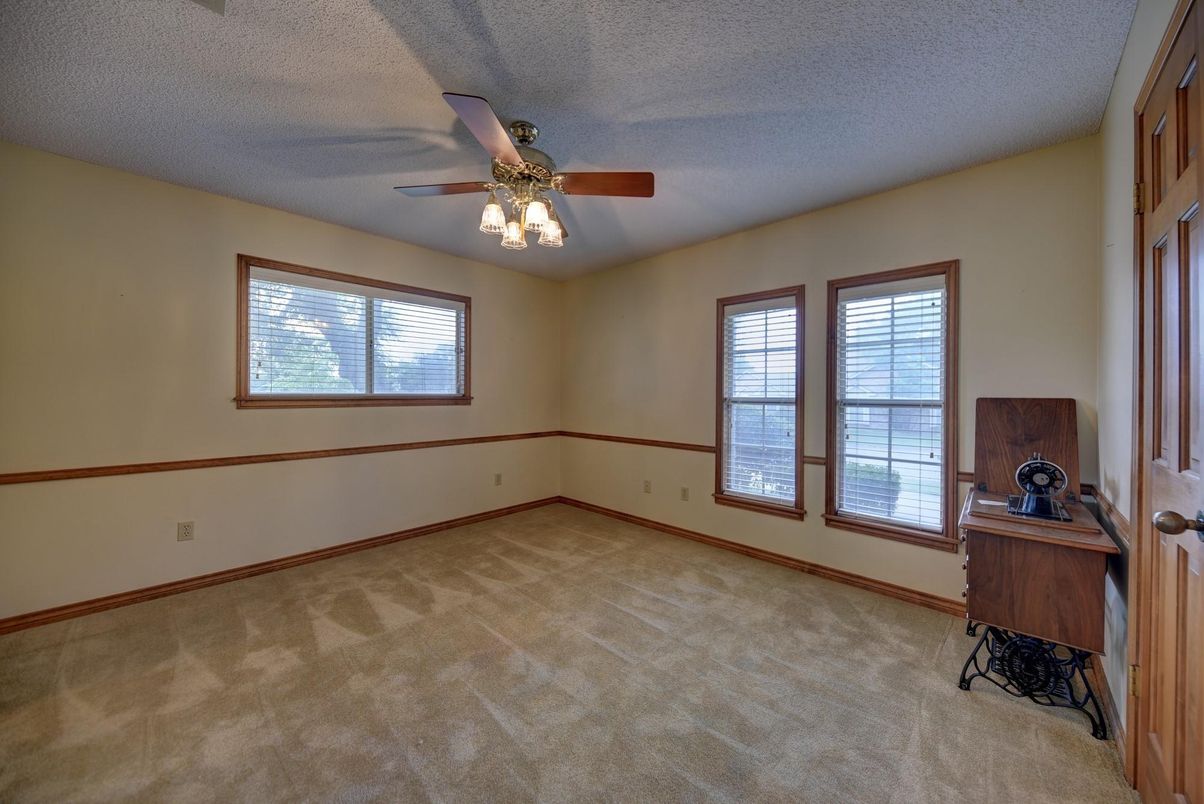 Empty room, Home Office, Interior