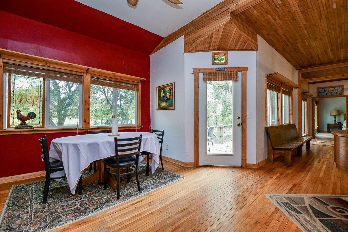 Dining room, Interior, Piano, Wooden Ceilings, Wood Texture Flooring