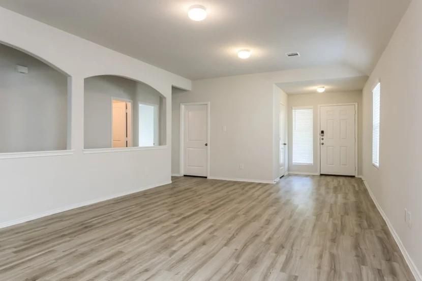 Empty room, Interior, Wood Texture Flooring