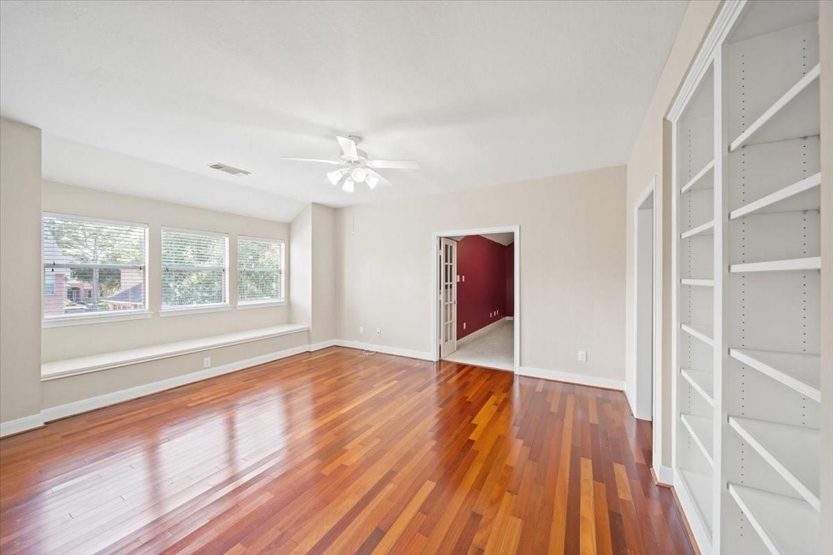Empty room, Interior, Wood Texture Flooring