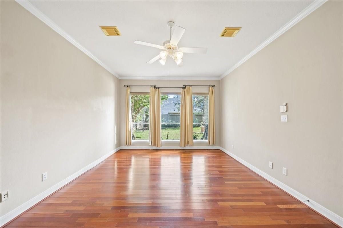 Empty room, Interior, Wood Texture Flooring