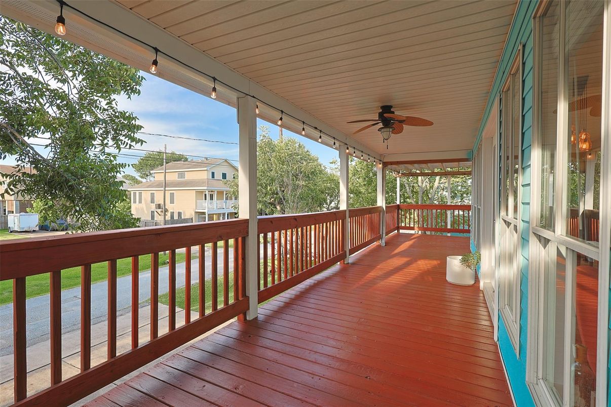 Exterior, Wood Texture Flooring