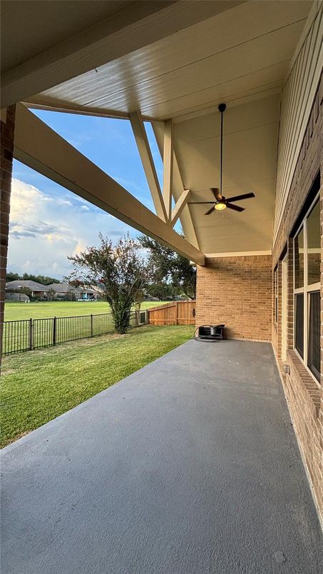 Backyard, Exterior