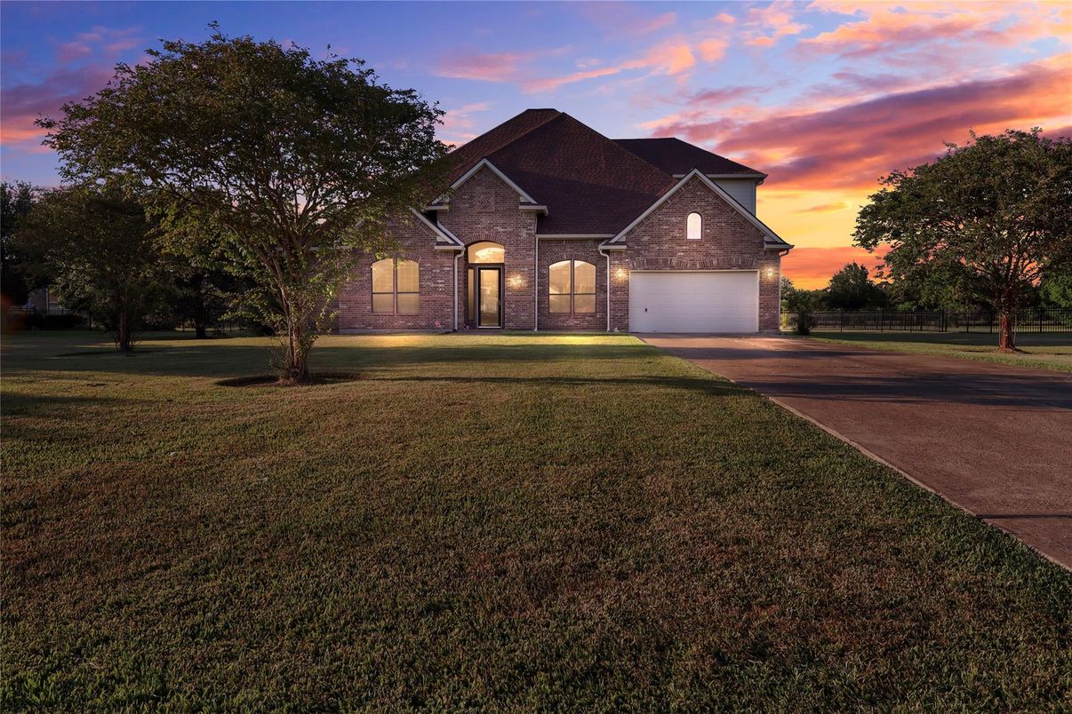 Attached, Backyard, Exterior, Facade, Brick Facade, Brick Traditional