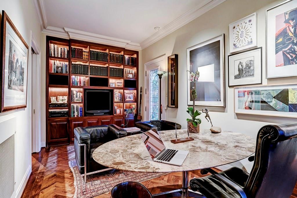 Dining room, Interior, Wood Texture Flooring