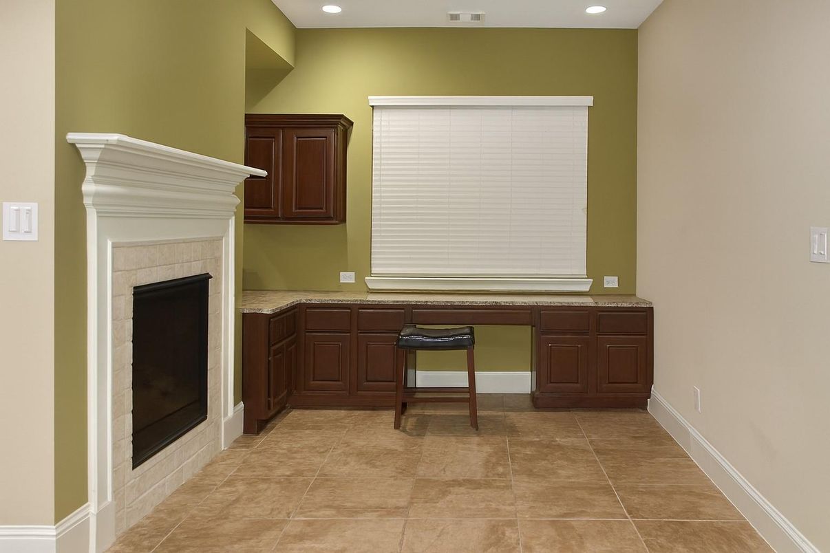 Fireplace, Interior, Recessed Lighting