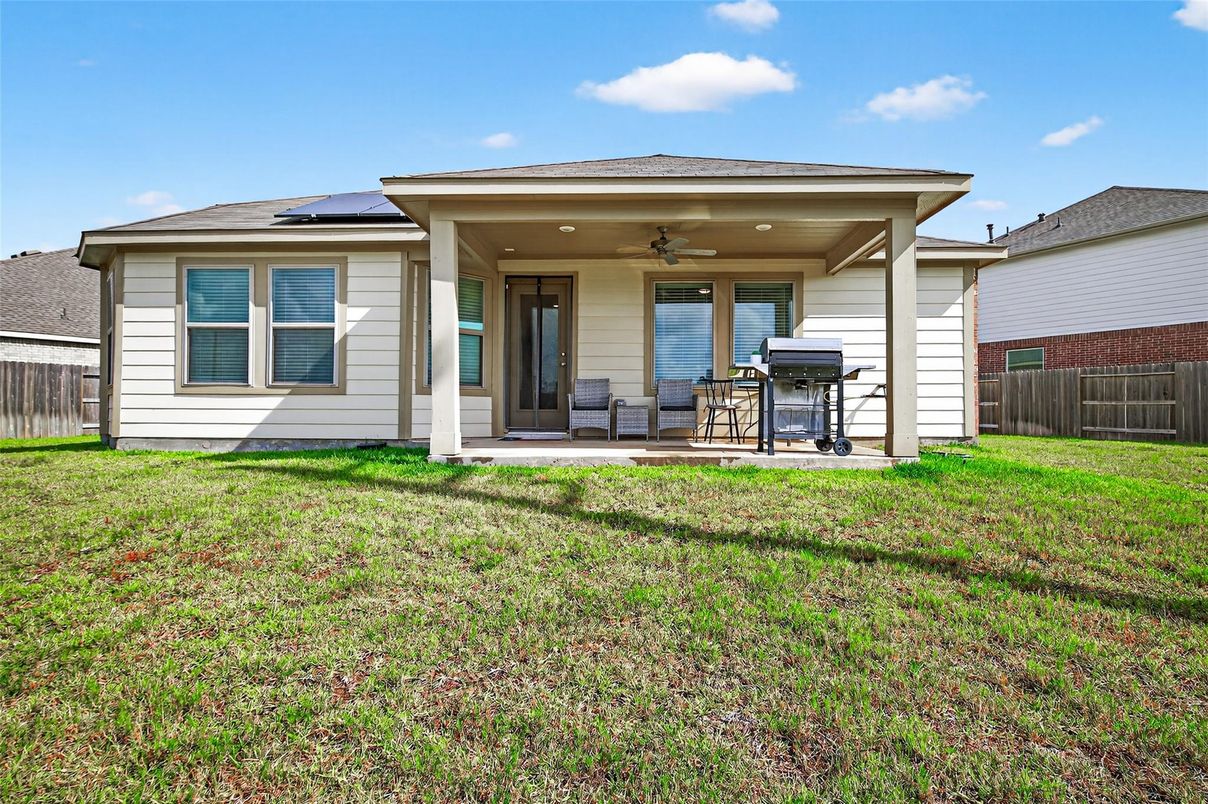 Backyard, Exterior, Solar Panels