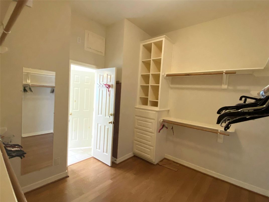 Interior, Walk-in Closets, Wood Texture Flooring