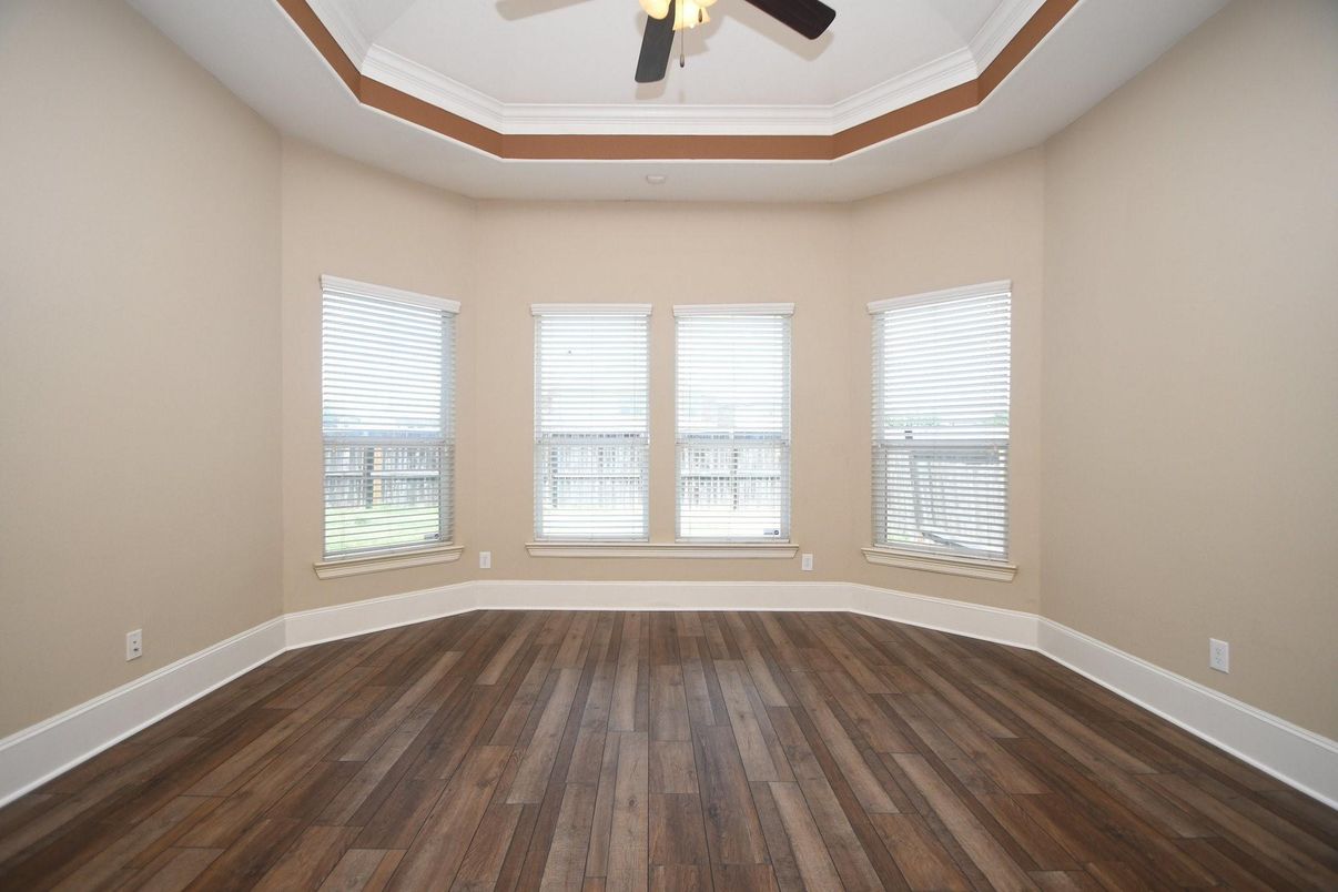 Empty room, Interior, Wood Texture Flooring