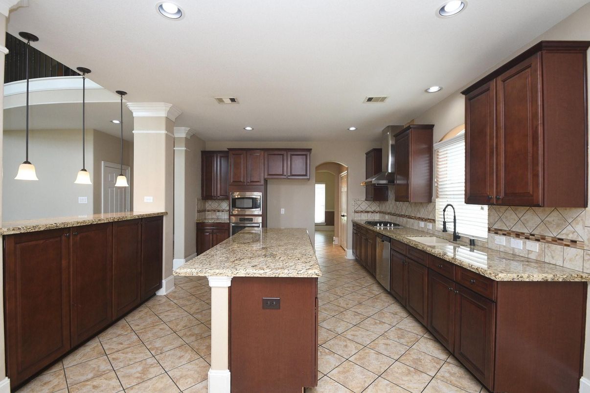 Interior, Kitchen, Pendant Lights, Recessed Lighting